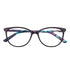Sirts Dark Voilet Blue Cateye Shiny HD Acectate Full Rim - Lens Caravan